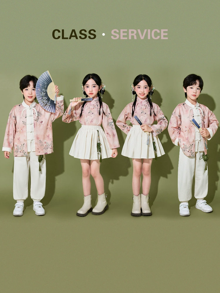 Children's sports suit for elementary school students for early age
