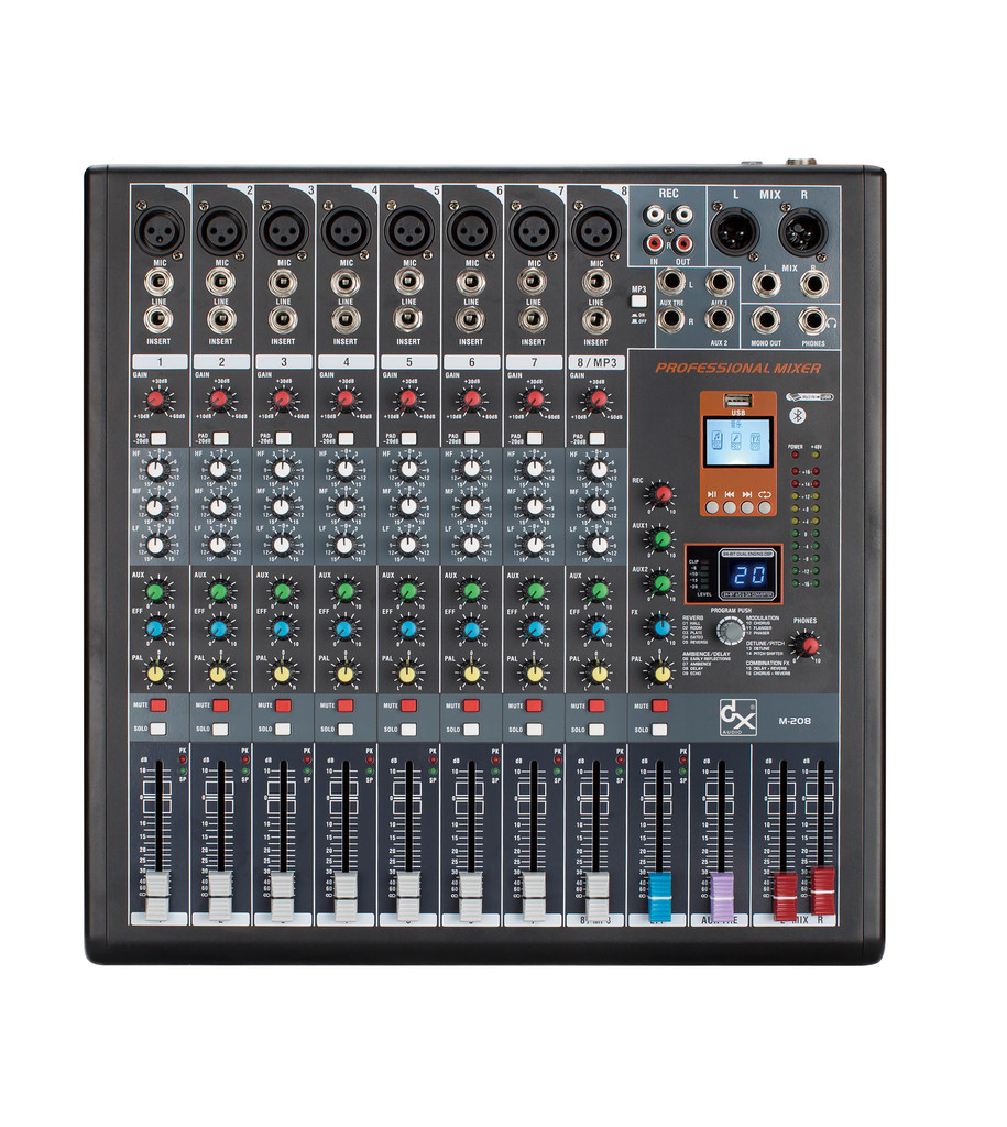 英国天朗M-208 专业调音台 产品参数：