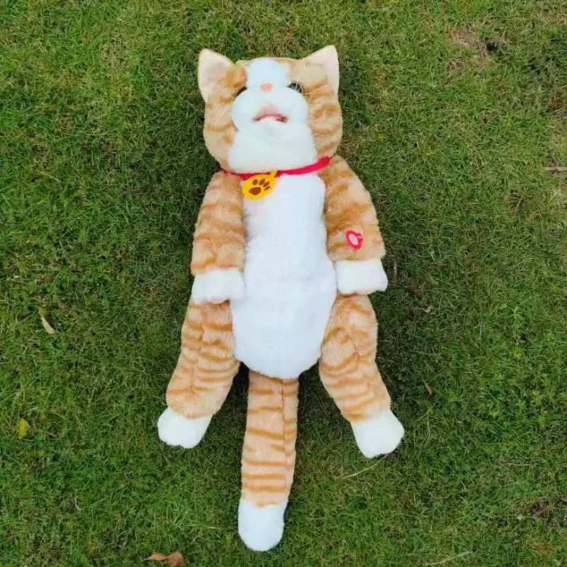 Маню doll: реалистичный индукционный рюкзак-плюшевый - электрическая игрушка кот/dog, новая коллекция, батарейки в комплекте