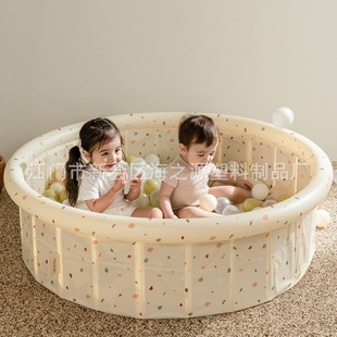Inflatable Ocean Ball Pool, Household Thickeneded Material Pool, Kidsren's Toy Pool, Storage Bear Pool