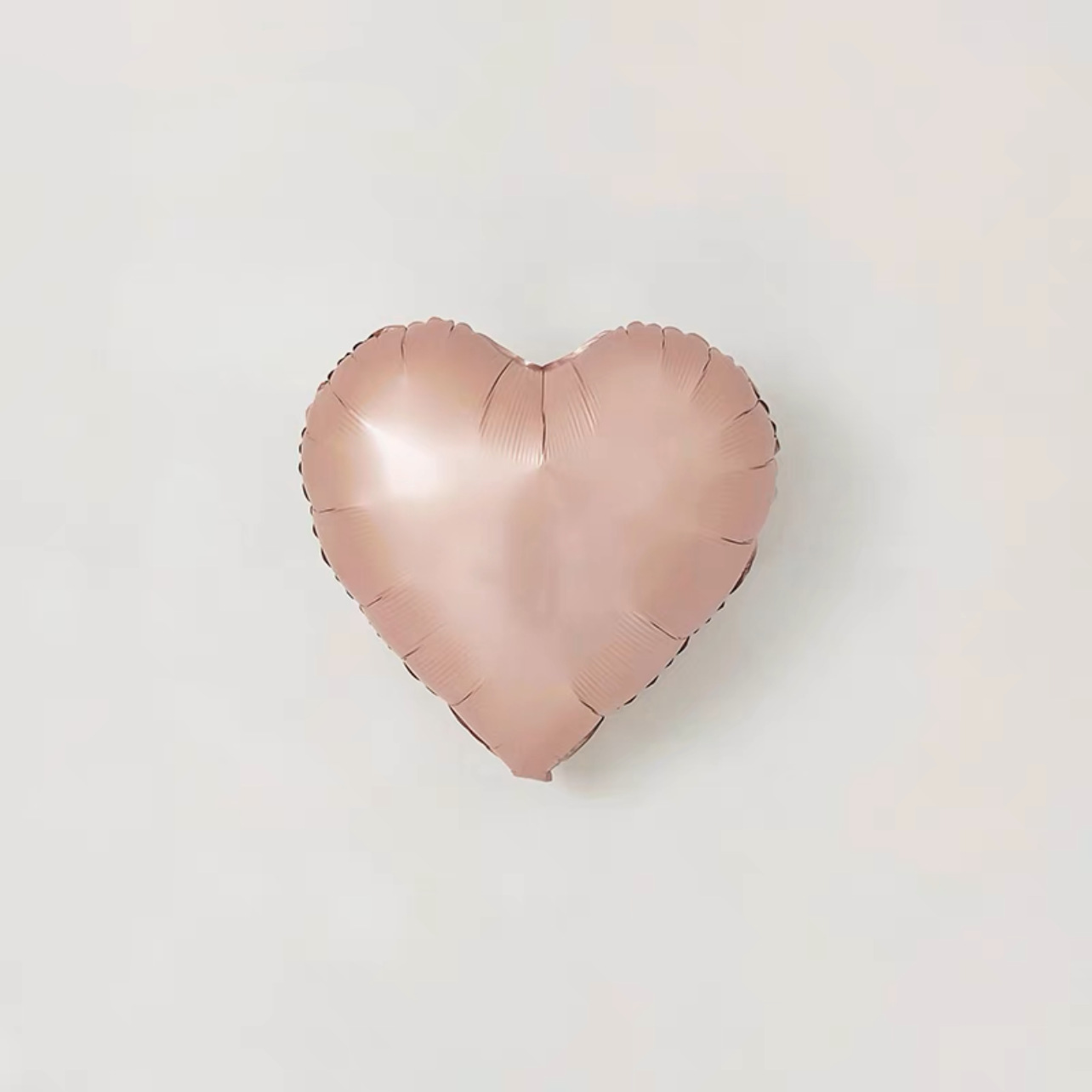 Corazón Rosa retro de 18 pulgadas