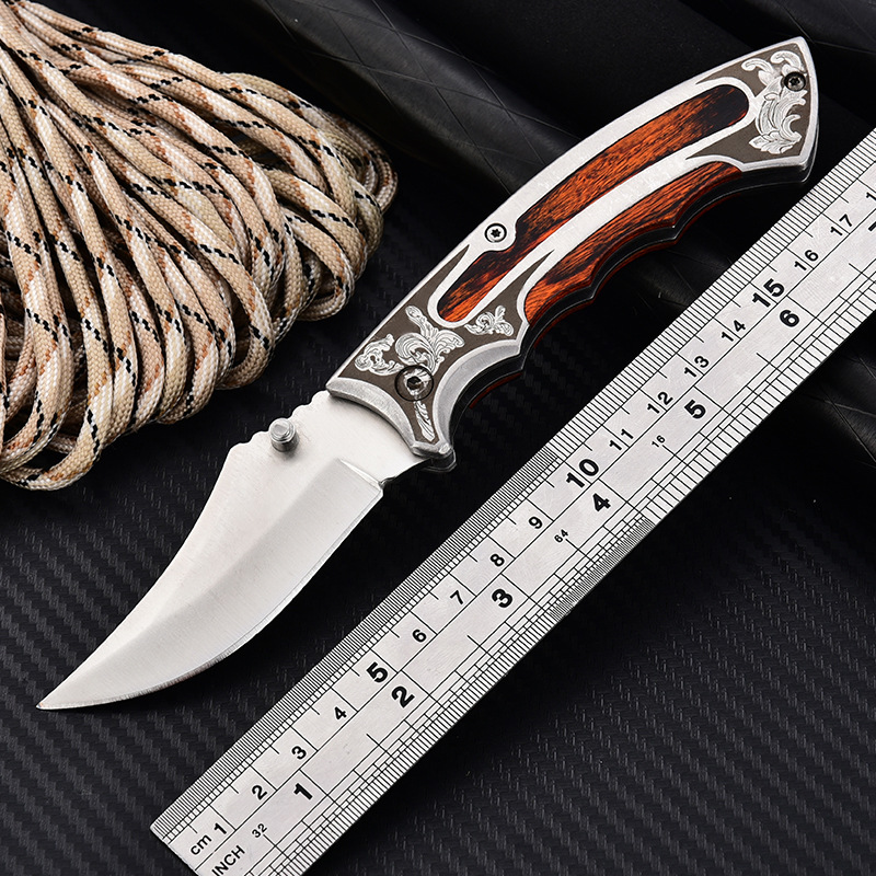 户外战术野外荒野求生猎刀多功能折刀户外刀具迷你折叠刀随身小刀