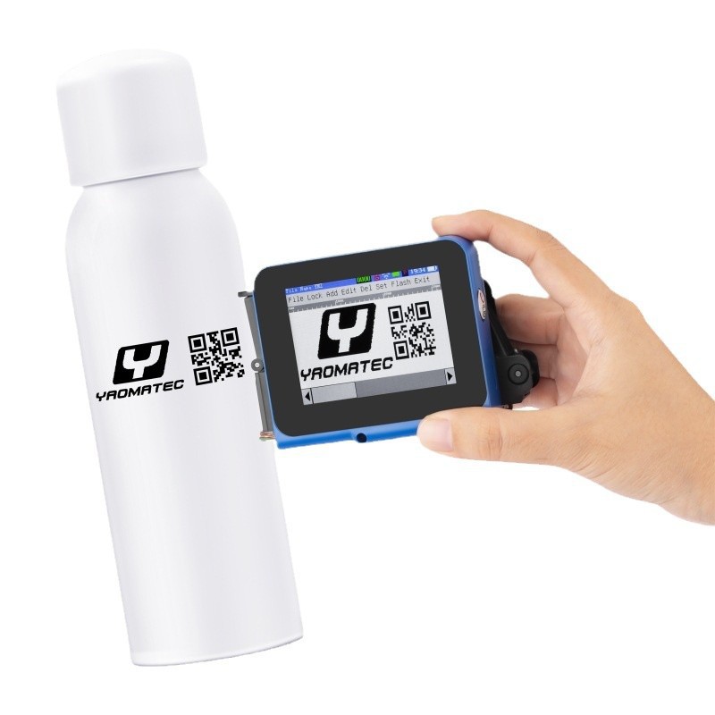 Yaomatec mini mini mano fácil de dibujar bolsa convexa fecha de producción impresora de inyección