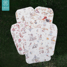 吸汗巾儿童竹棉幼儿园a类婴儿宝宝隔汗巾大号全棉垫背止汗巾夏季