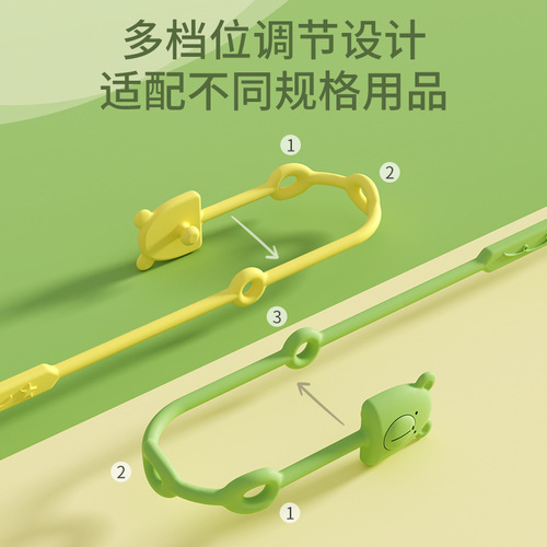  silicone pacifier chain toddler teether toy anti-lost belt baby anti-drop rope extended pacifier clip baby