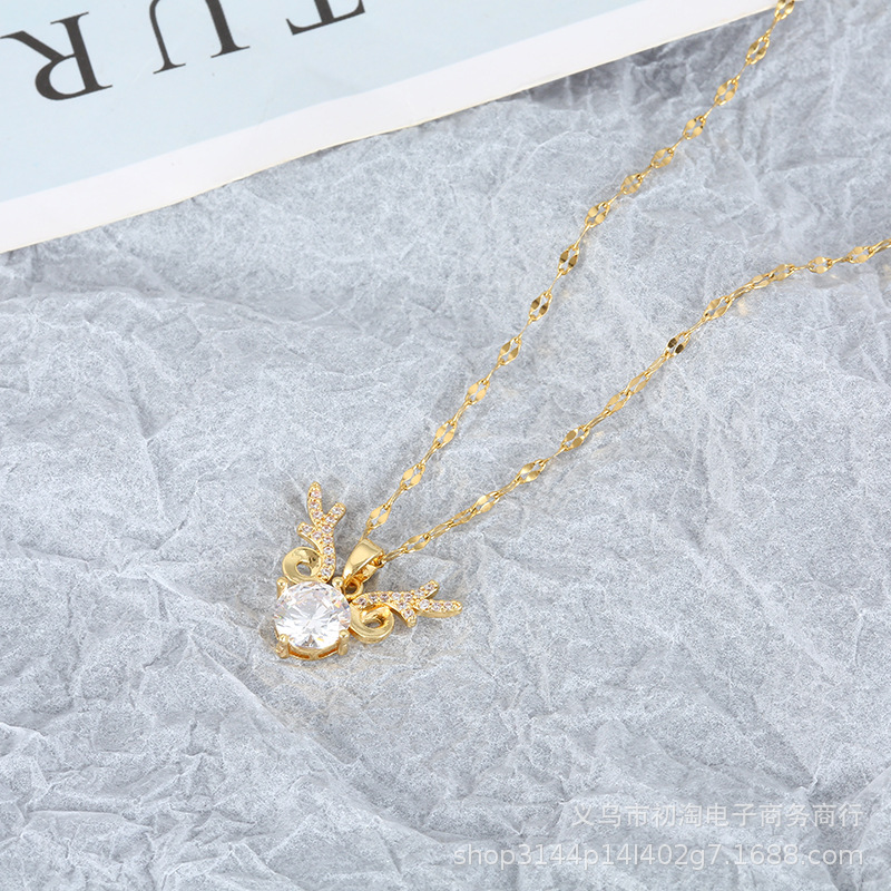 Fashionable universal necklace stainless steel
