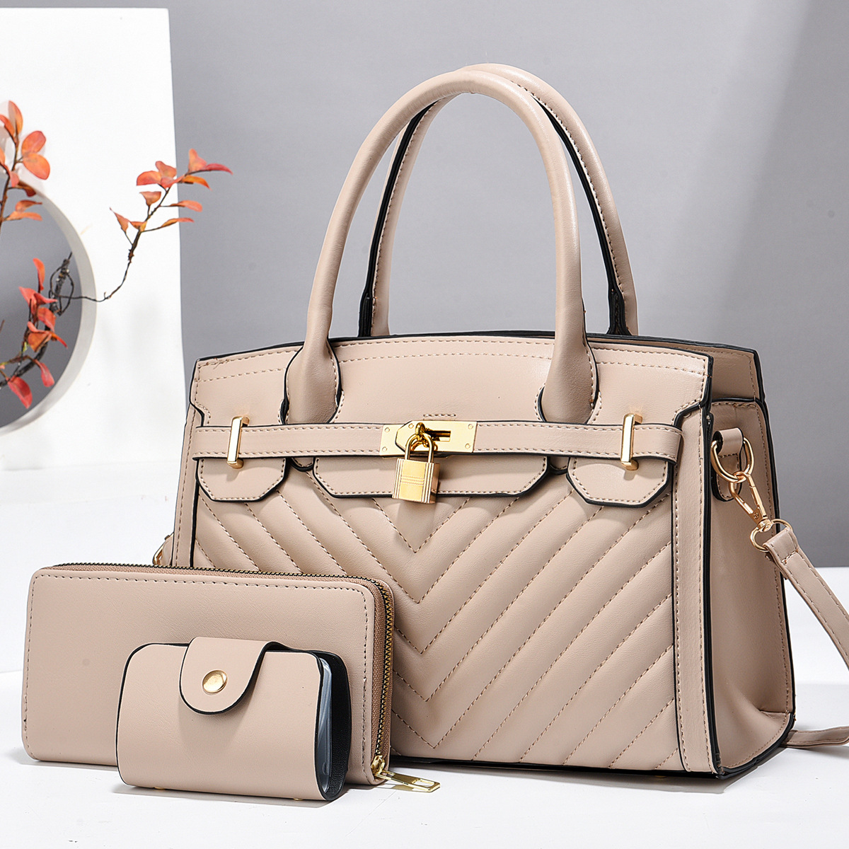Nuevo bolso de madre e hijo bolso de moda corrugado bolso de hombro transfronterizo casual de todo fósforo bolso de mensajero bags de comercio exterior