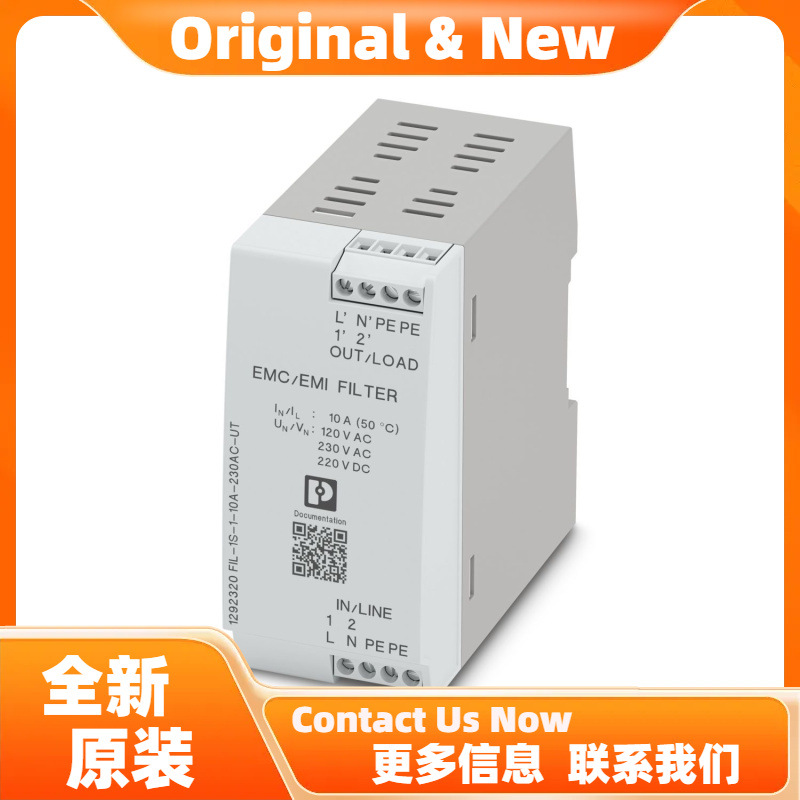 菲尼克斯FIL-1S-1-10A-230AC-UT - EMC滤波器 1292320