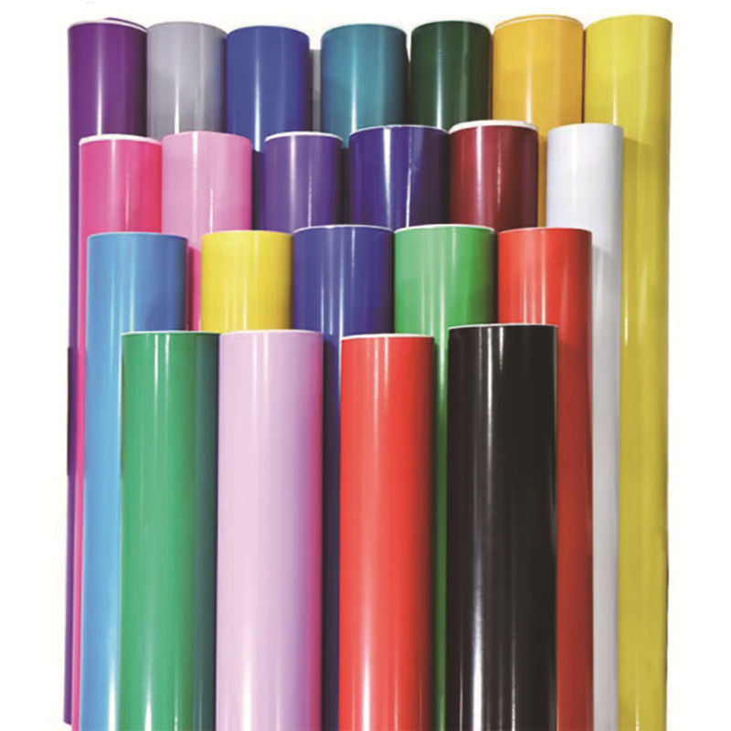 Comercio exterior transfronterizo de vinilo multicolor recubre pequeño rollo manual DIY pegatinas de grabación de computadora pegatinas de logotipo instantáneas image 4