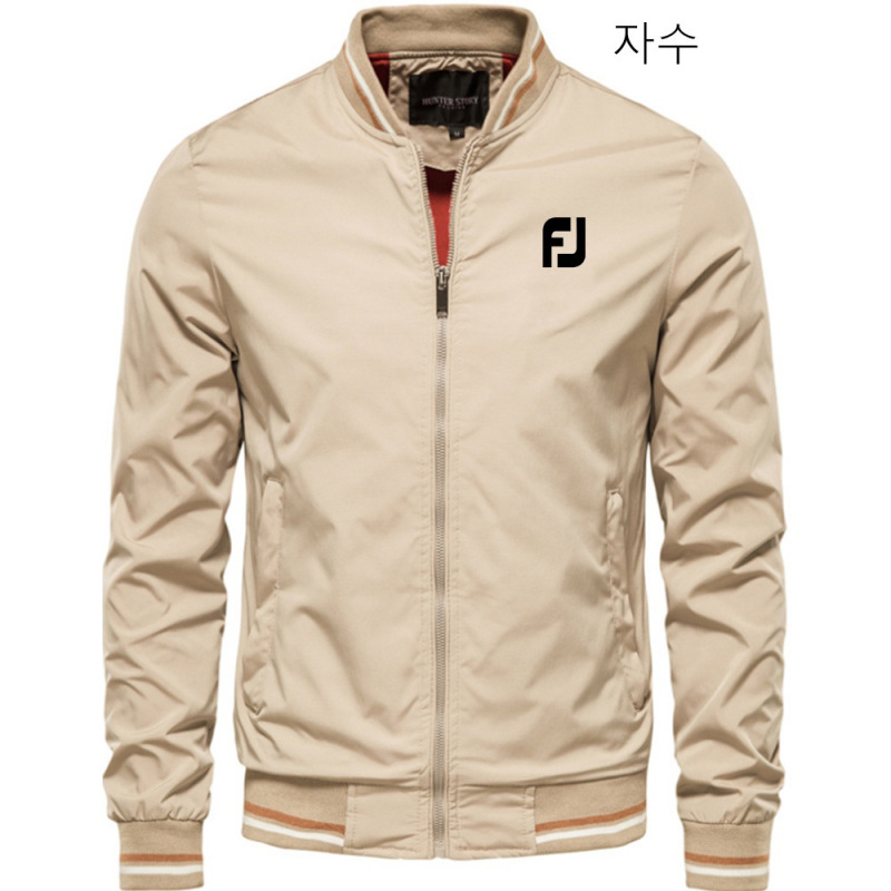 2025 New Men's Windproof Golf Jacket Golf Clothing Men's Outdoor Lightweight Fashion Autumn Coat