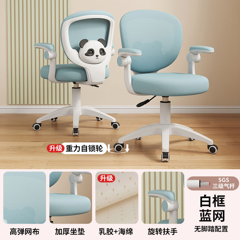 儿童学习椅小学生矫正坐姿可升降写字椅电脑椅家用写作业书桌椅子|undefined