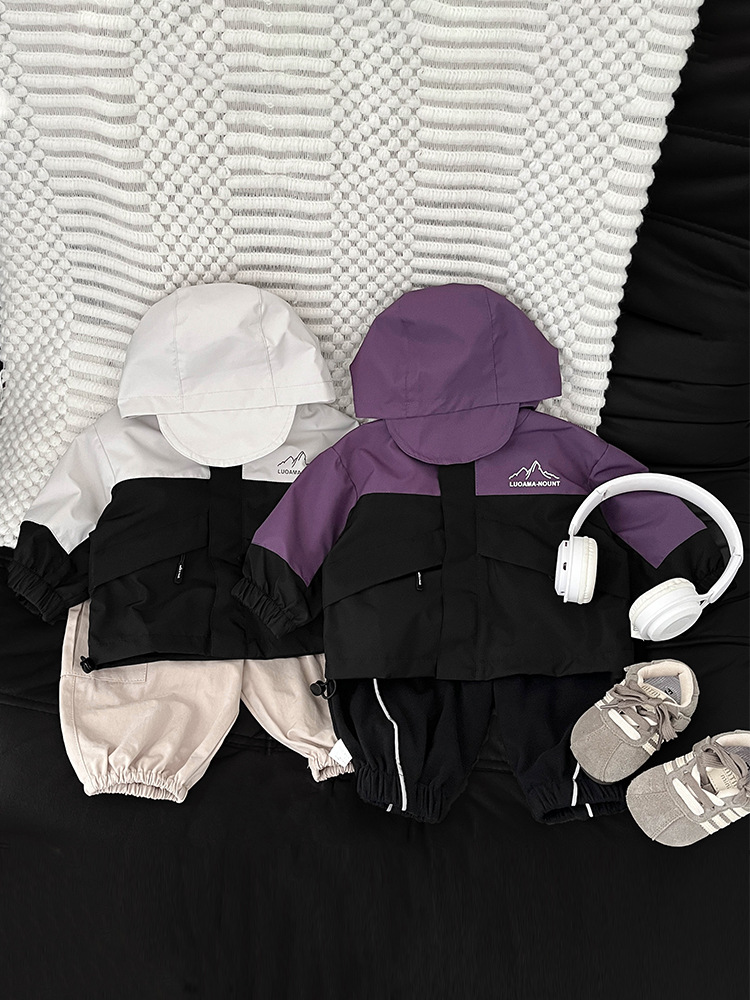 Chaquetas de carga de otoño para niños chaquetas de otoño para niños 2025 nueva chaqueta de otoño para niños de la calle de primavera y otoño