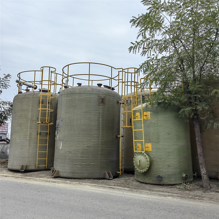 二手玻璃钢储罐  立式工业原料储罐 二手真空储罐