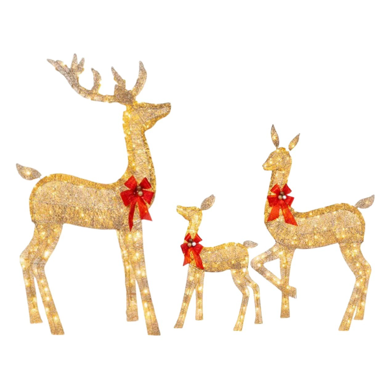 Трансграничный сад Рождественский светящийся олень Рождественский олень освещение с новым годом новый продукт