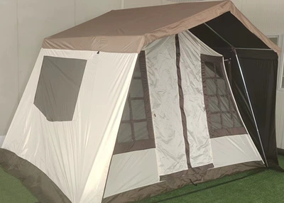 Çadırlar Dew Camp Multi-Person Autumn Cabin - beige-black-rubber-color-matching-5-8-people
