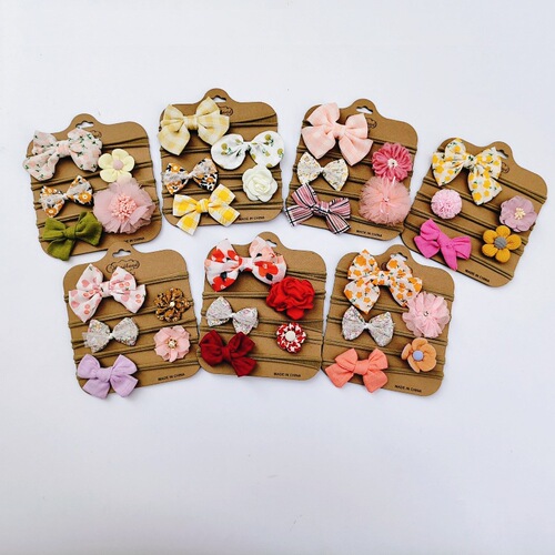 Children's hairband Internet celebrity girl chiffon bow headdress Korean style little girl cute headband baby does not hurt hair accessories