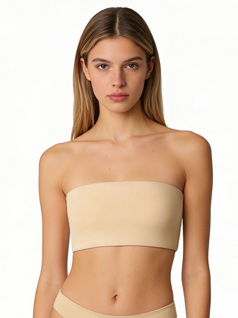 Strapless bandeau top sexy ademend en naadloos voor dames_voghion.com