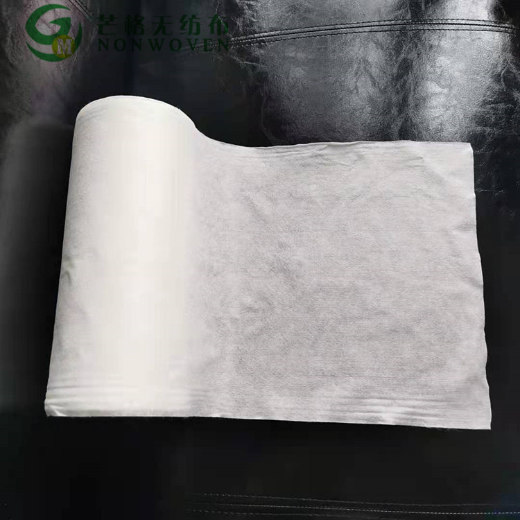 水刺无纺布厂家直销卫生湿巾干巾湿面巾用吸湿透气水刺无纺布