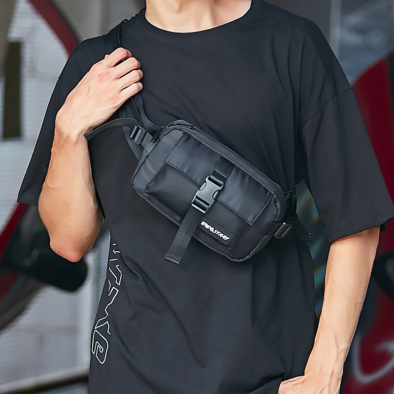Fashion Chest Bag, Classic Men's Shoulder Backpack Casual Lightweight Waist Student Messenger Bag Sports Bag_voghion.com