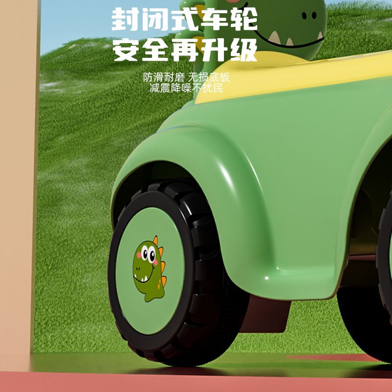 Bicicleta de Equilibrio para Niños con Cuatro Ruedas para Bebés