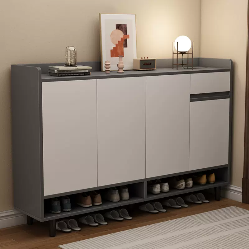 鞋柜门口家用大容量入户门玄关柜收纳柜楼道阳台经济型储物柜鞋架