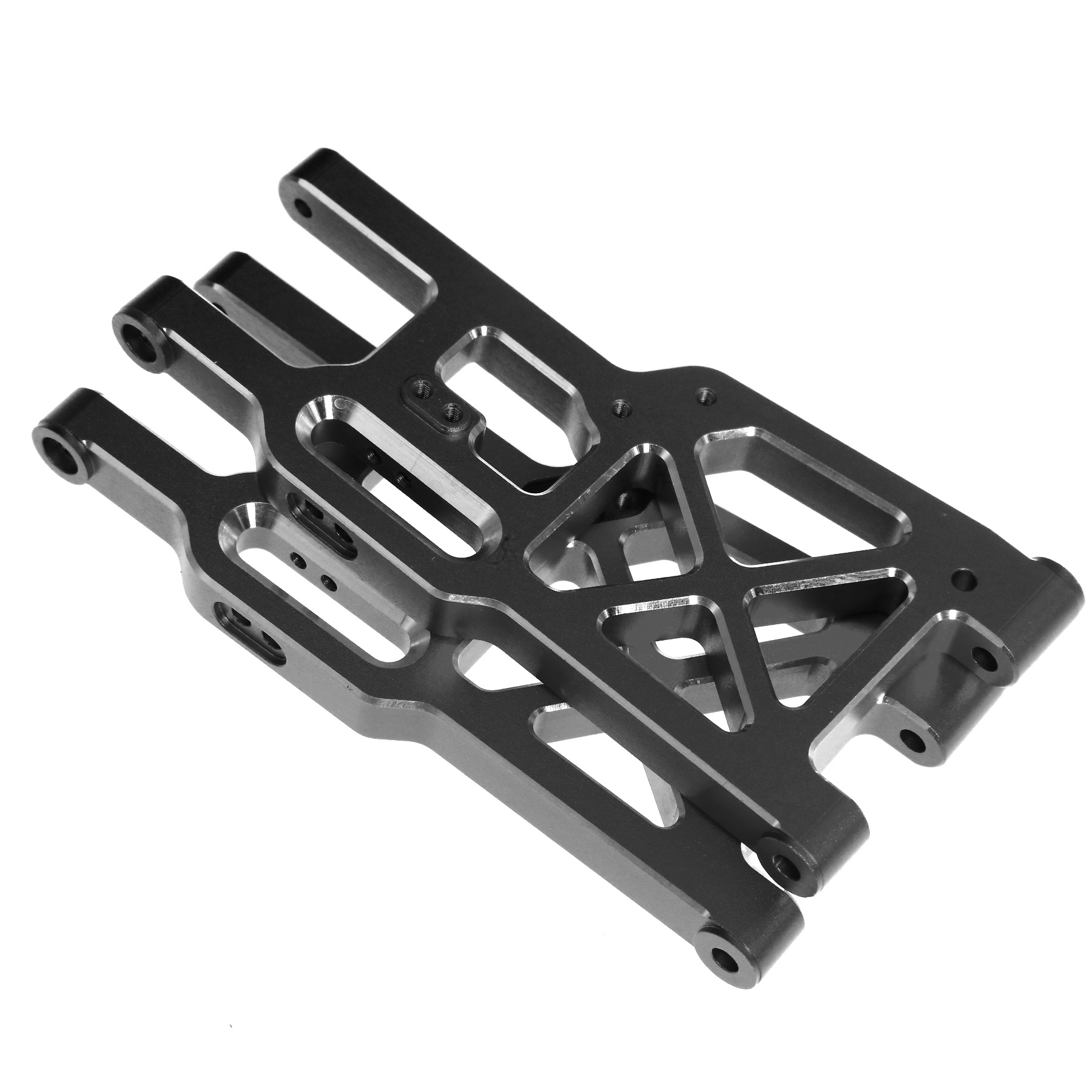 Black rear lower hem arm