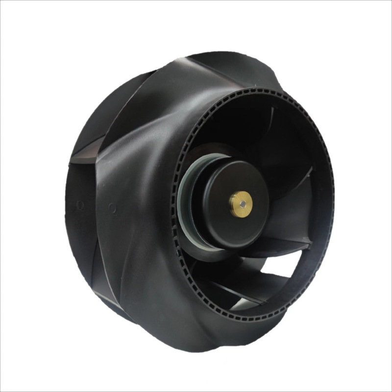 厂家直销17569后倾式离心风机涡轮风扇空气净化器大巴汽车通风用