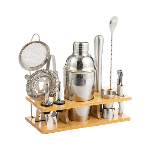 Bar barware set stainless steel cocktail shaker set tools cocktail shaker cocktail cup cocktail tool cocktail making