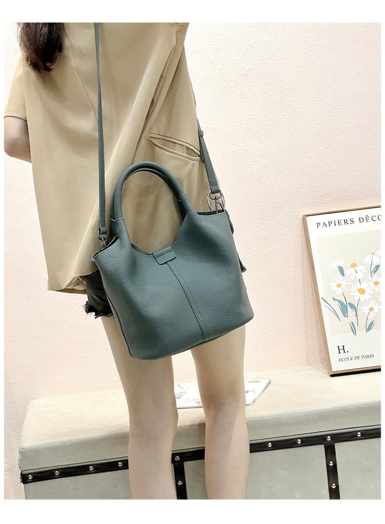 Echtleder Schultertasche Nischen-design Luxus Handtasche Damen_voghion.com