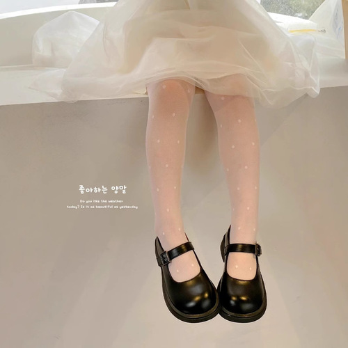 Ladies' summer thin A-class baby base socks, non-losing dance socks for girls, girls' pantyhose, baby leggings socks