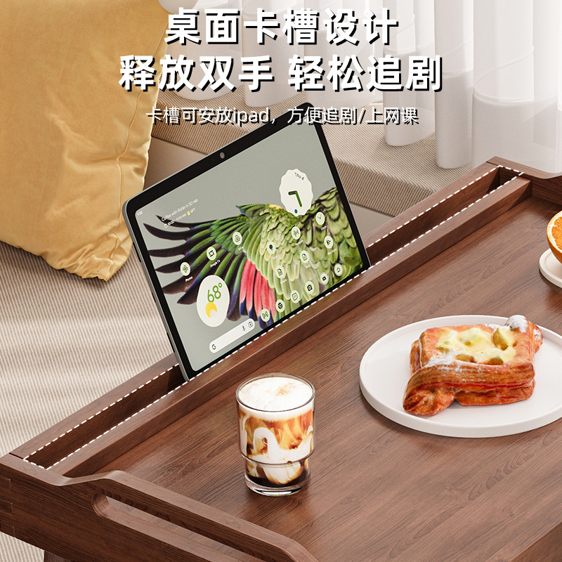 Tabla plegable tabla de té tabla de escritorio tabla baja tabla de estudio de ventana de sala de estar