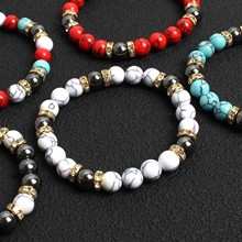 ���R�d���u 8mm��Ȼ�G��ʯ�Ȧ�ִ���ɽʯ��đʯ���e�ٴ���Ů�֭h