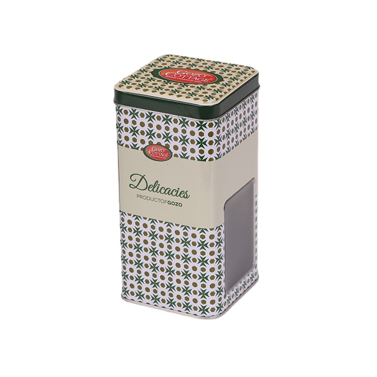 厂家供应金属包装容器马口铁盒 方形陈皮牛轧糖铁罐子 礼品马口铁