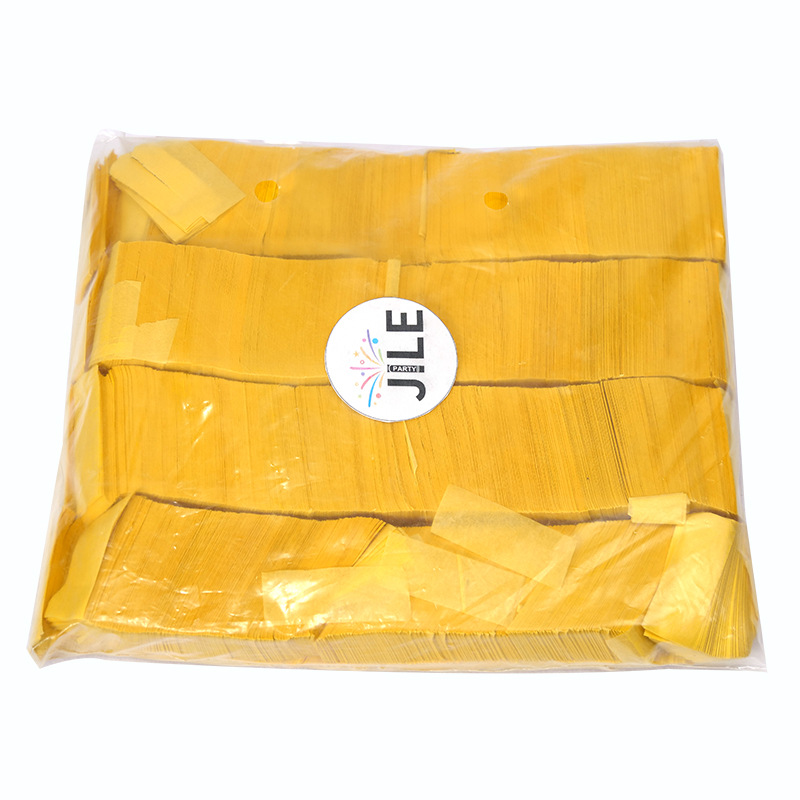 Confeti de papel 5x2cm multicolor – relleno para fiestas, bares y decoración, venta directa de fábrica