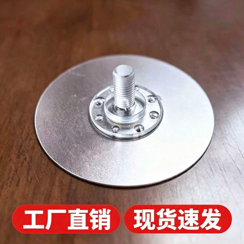 Adhesive Threaded Hook with Strong Glue, No-Drill, Traceless, Heavy-Duty, Wall-Mounted Hook for Bathroom and Kitchen Storage Adhesive Threaded Hook with Strong Glue, No-Drill, Traceless, Heavy-Duty, Wall-Mounted Hook for Bathroom and Kitchen Storage