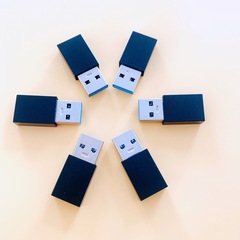 Type-C female to USB 3.0 male charging adapter, suitable for connecting headphones and data transfer for laptops