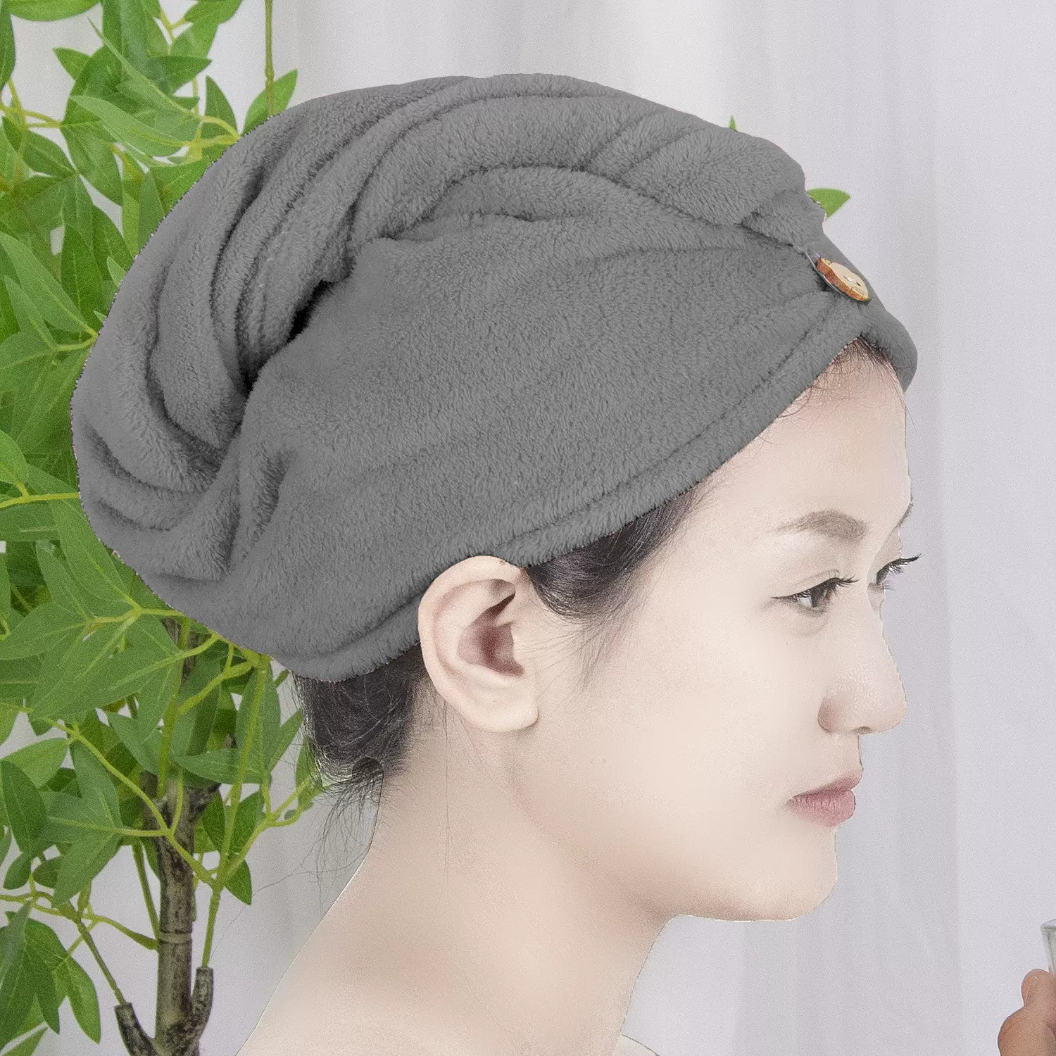 干发帽女吸水速干珊瑚绒干发帽干发巾擦头毛巾包头巾2024新款