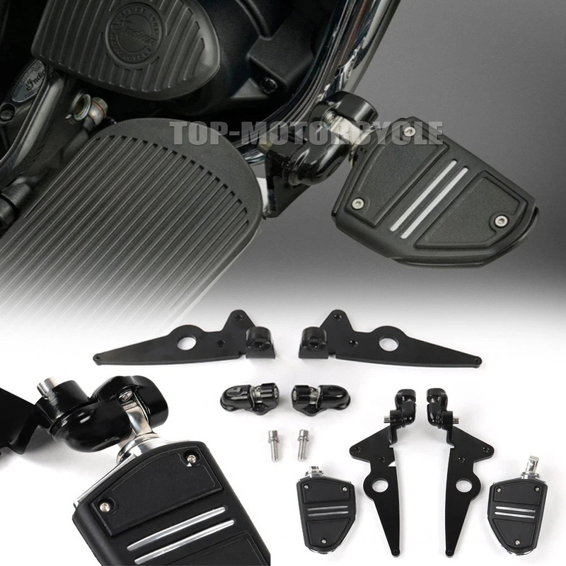 Suitable for Indian Chief Challenger Roadmaster Foot Pad Bracket Passenger Foot Pedal 2022-2024