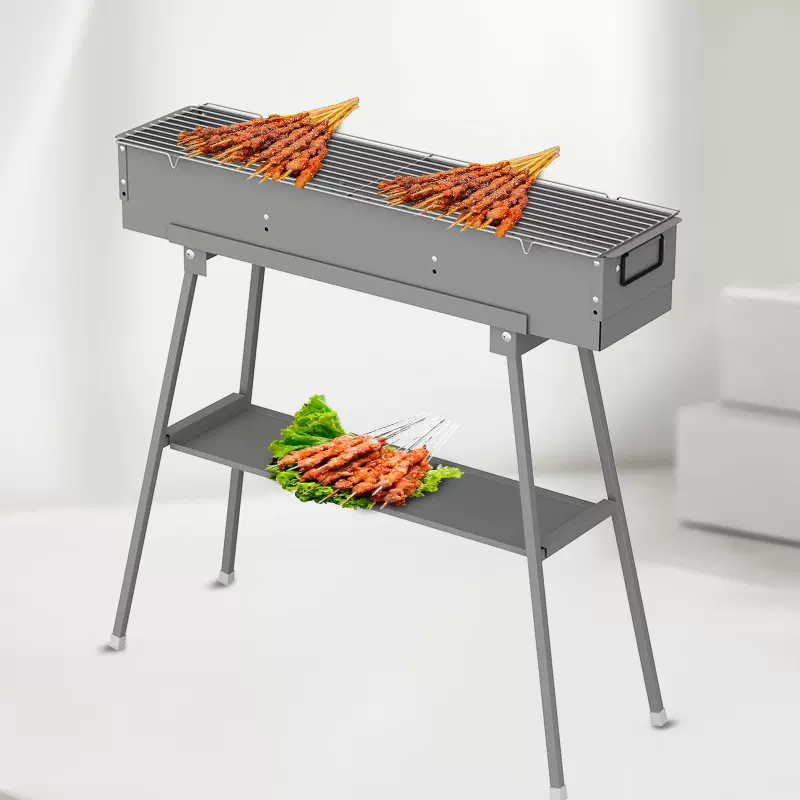 蝶烤香烧烤炉加厚羊肉串商用烧烤架家用烤架18厘米内宽