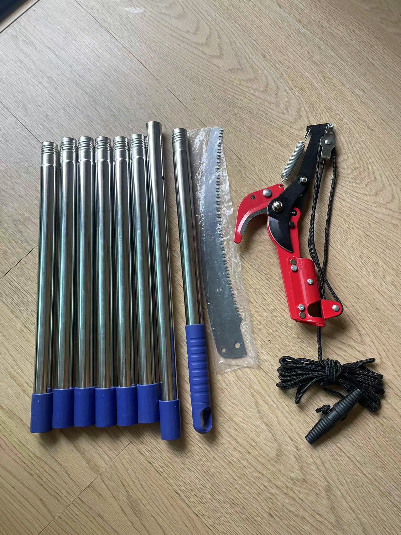 3.2m 접합 막대 + 2 풀리 높은 가지 가위