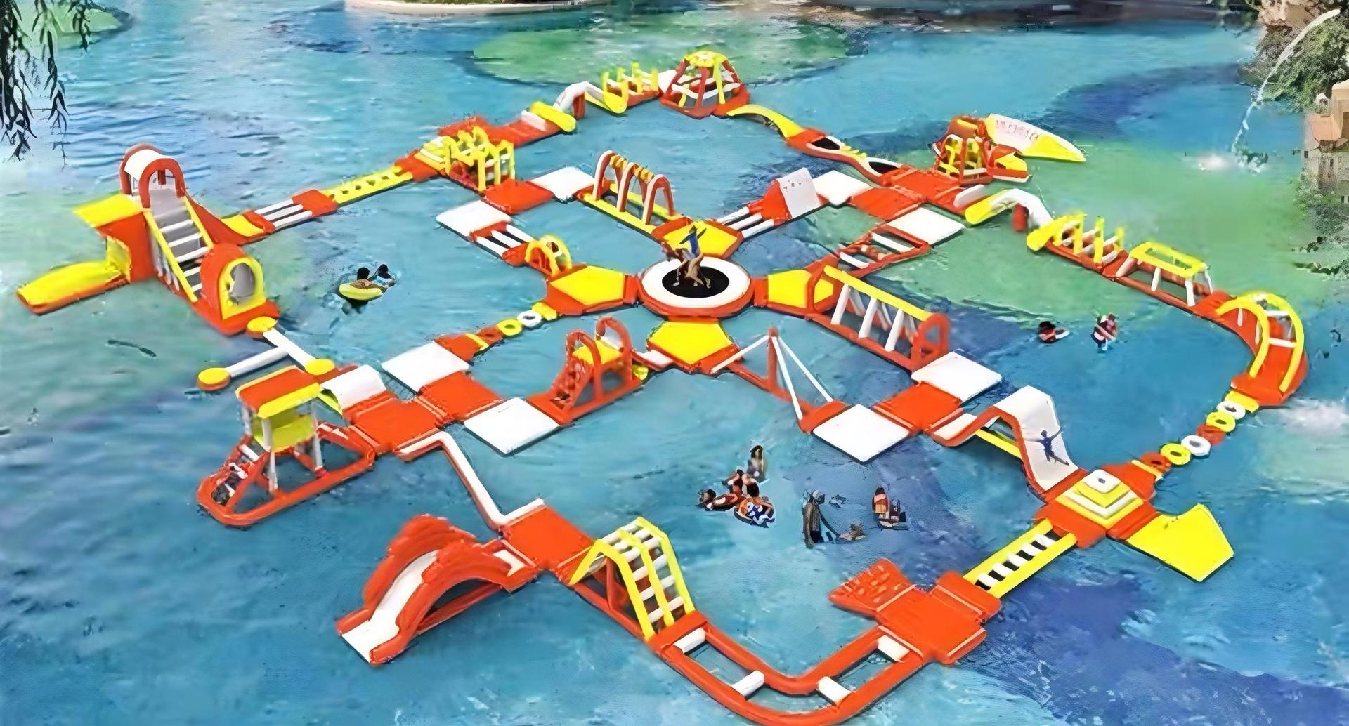 Agua inflable, castillos inflables, accesorios, juguetes para niños personalizados, inflables, al aire libre, gran lago, agua, agua, agua