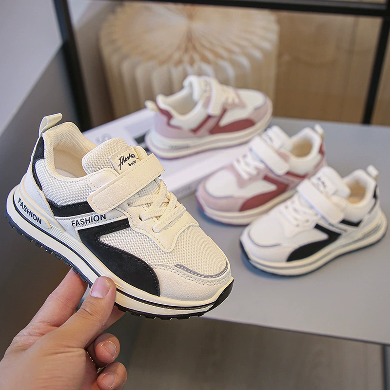 Кроссовки для мальчиков и девочек 2023 Новая Осенняя Удобная дышащая большая детская повседневная обувь, Студенческая детская обувь