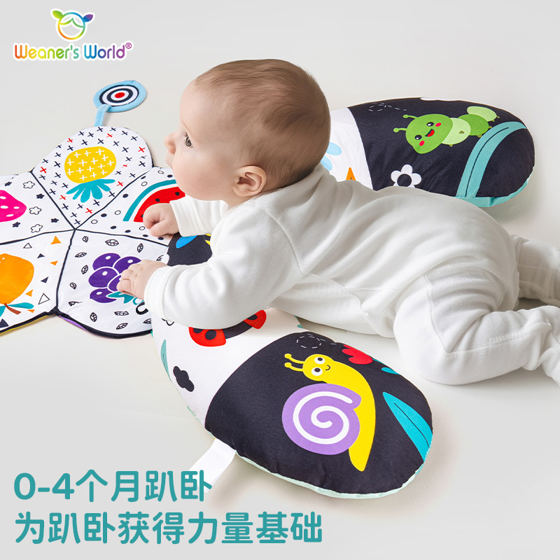 Aipinqi almohada para bebés, almohada en forma de U, almohada de entrenamiento para bebés, almohada de entrenamiento para animales, juguetes de educación temprana