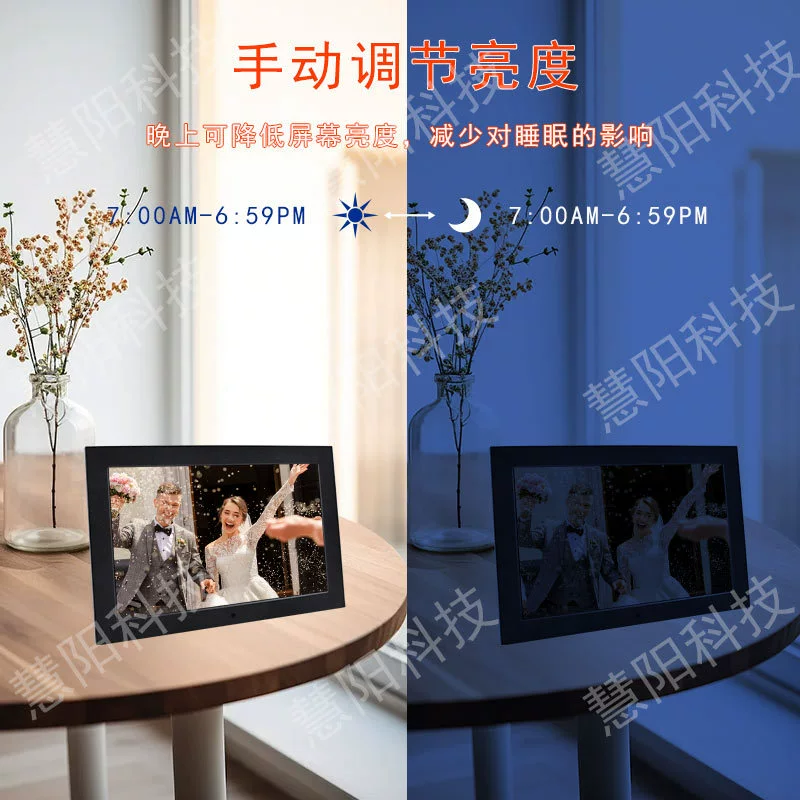Умная цифровая фоторамка, постер, настольный календарь, 10 дюймов