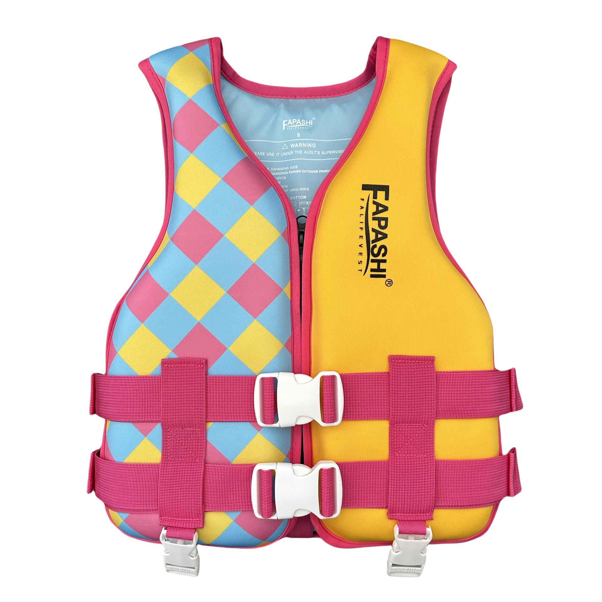 儿童成人时尚大浮力马甲背心透气非充气船用浮力衣救生衣