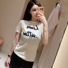 高版本-L家英文字幕高领卷边长袖羊毛打底尖领修身款式秋冬新款