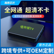 内置异果TV网络电视机顶盒 智能家用免VIP电视直播电视盒子