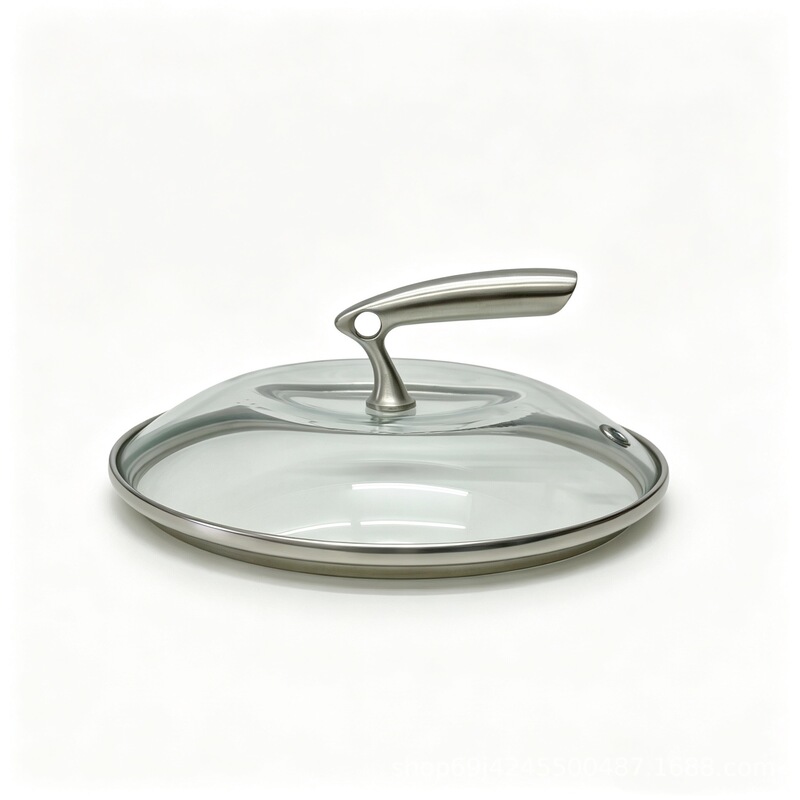 G-Shaped 4mm Tempered Glass Lid, Transparent and Thickened, for Household Use, Suitable for Steamers, Soup Pots, Electric Pots, and Clay Pots, Round Soup Pot Lid G-Shaped 4mm Tempered Glass Lid, Transparent and Thickened, for Household Use, Suitable for Steamers, Soup Pots, Electric Pots, and Clay Pots, Round Soup Pot Lid