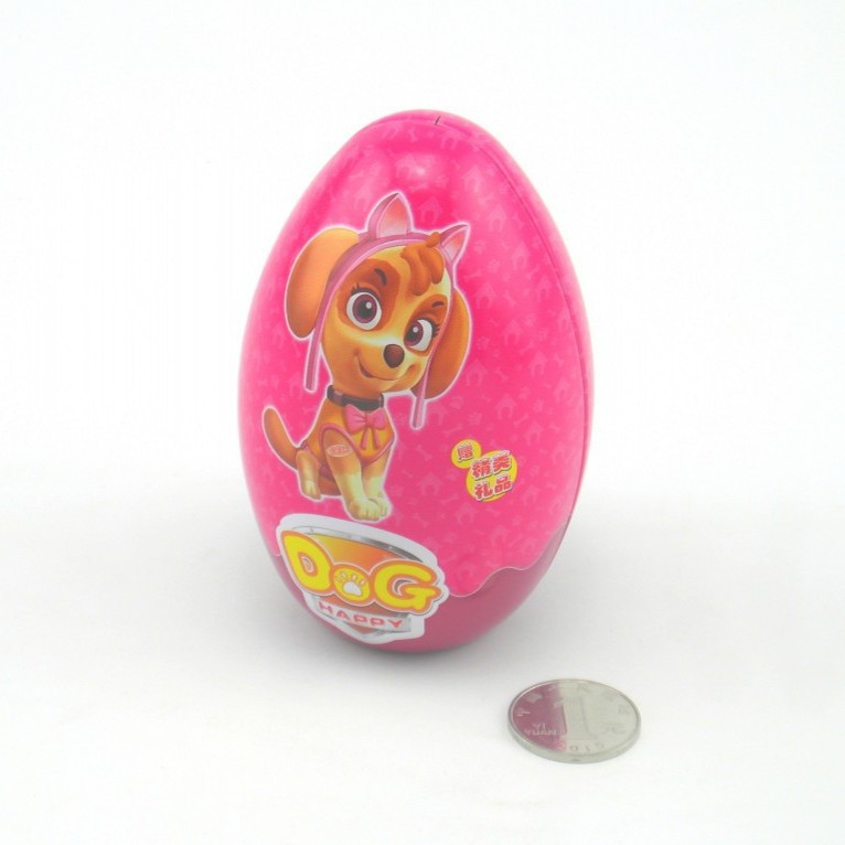 专业生产蛋形椭圆铁罐 精美礼品赠品鸡蛋罐厂家