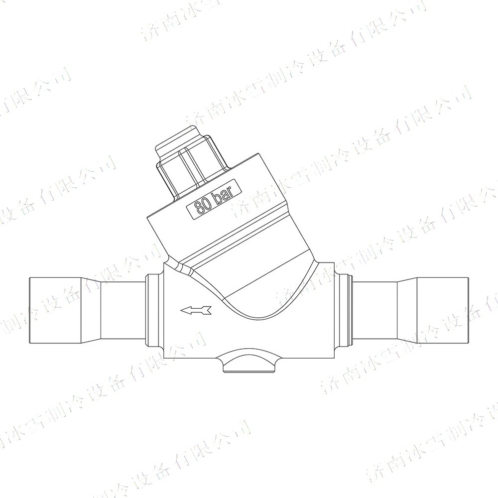 Castel卡士妥止回阀3145EWZ11,直通式止回阀,ODS铜接头